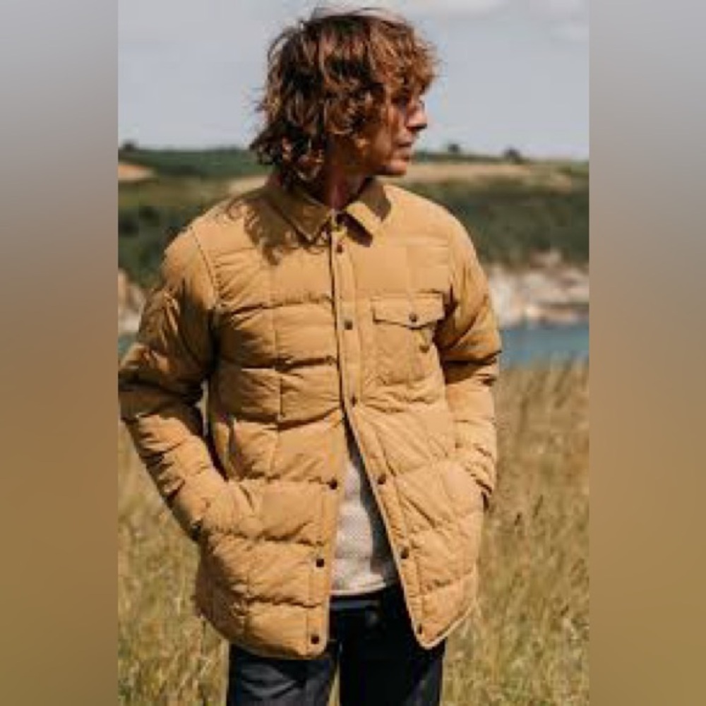 Finisterre Men’s Lapwing Shirt Wheat